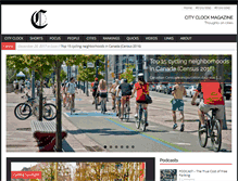 Tablet Screenshot of cityclock.org